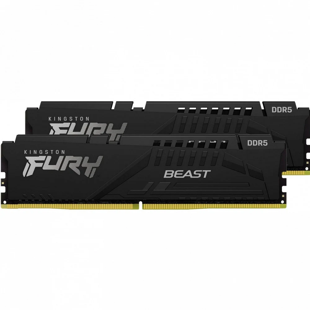 Память DDR5 2x8GB 6000MHz Kingston KF560C30BBEK2-16 Fury Beast Black Expo RTL Gaming PC5-48000 CL30 DIMM 288-pin 1.4В kit single rank с радиатором Ret