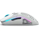 Компьютерная мышь, Glorious, Model O Wireless, GLO-MS-OW-MW, Игровая, Оптическая, Беспроводная, Glorious BAMF Sensor, 19000 DPI, 400 IPS, 50G, 1000 Hz, RGB, 6 кнопок, Длина провода 2м, Матовый белый