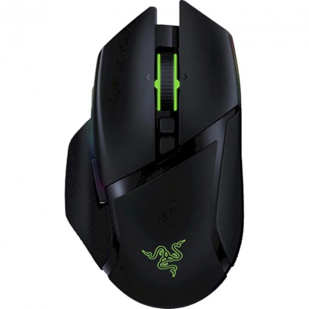 Компьютерная мышь, Razer, Basilisk Ultimate, RZ01-03170200-R3G1, Игровая для FPS игр, Оптическая 20 000 DPIi (сенсор 5G), 11 кнопок, Прорезиненные боковые вставки, Подсветка Chroma настраиваемая 16.
