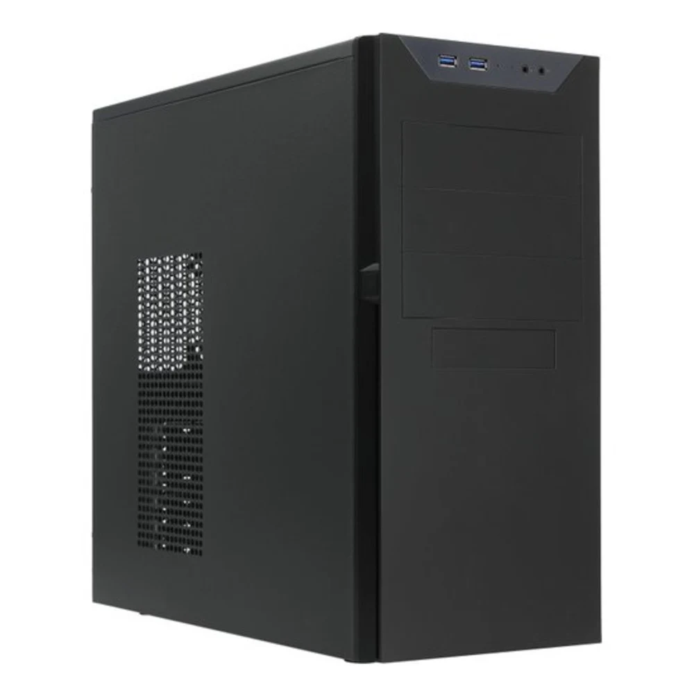 Корпус MidiTower Powerman BA833 Black PM-600ATX-F U3.0*2+A(HD) ATX, mATX