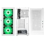 Корпус ПК без БП Kolink Observatory HF Glass ARGB Midi Tower Case - White