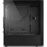 Корпус ПК без БП Sharkoon RGB SLIDER Black &lt ATX, 2x3.5, 5x2.5, 2xUSB 3.0, 1xUSB 2.0, Audio, 400*190*456mm&gt