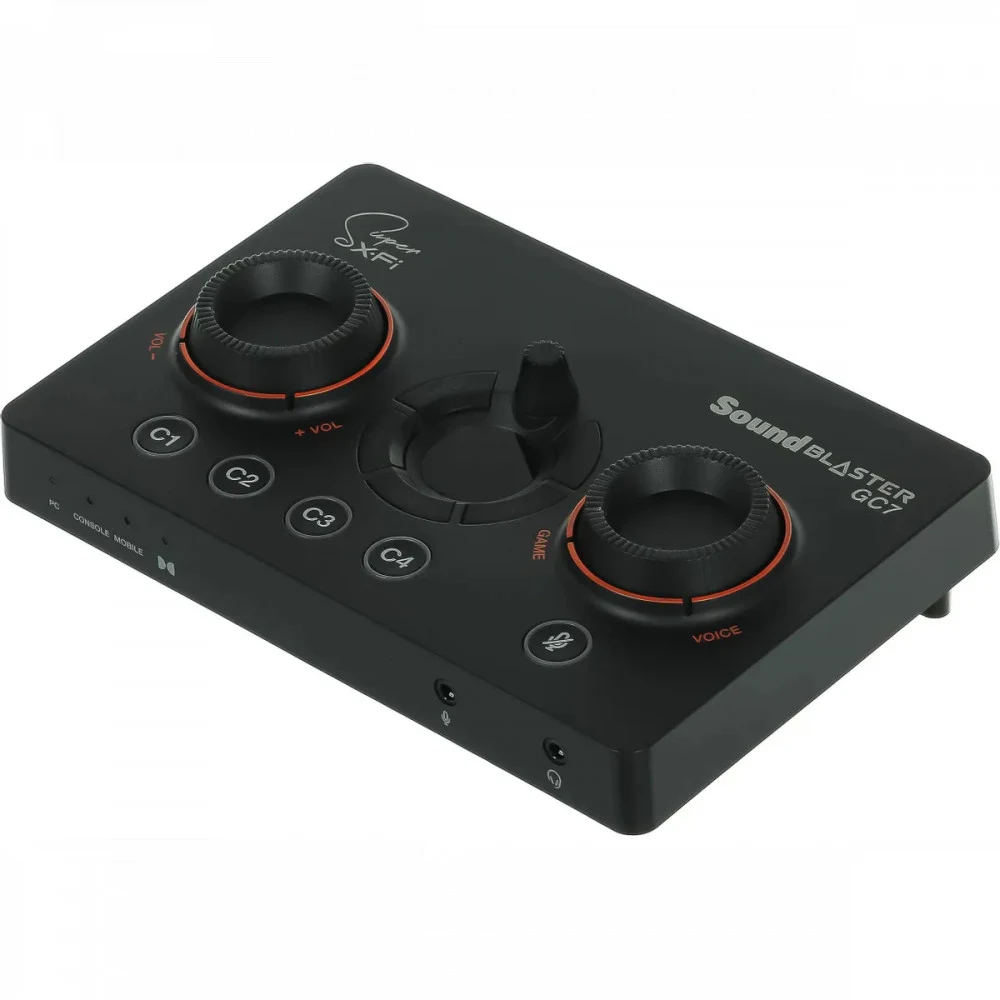 Звуковая карта Creative USB Sound BlasterX GC7 (Super X-Fi Ultra DSP) 7.1 Ret [70SB185000000]