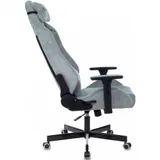 Кресло игровое Knight N1 Fabric серо-голубой Light-28 с подголов. крестов. металл