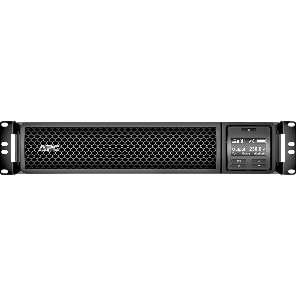 Источник бесперебойного питания Smart-UPS SRT 1.0 кВт / 1.0 ква, on-line, расширенное время работы, черный, высота в стойке 2U, с программным обеспечением PowerChute Business Edition, интерфейсный п