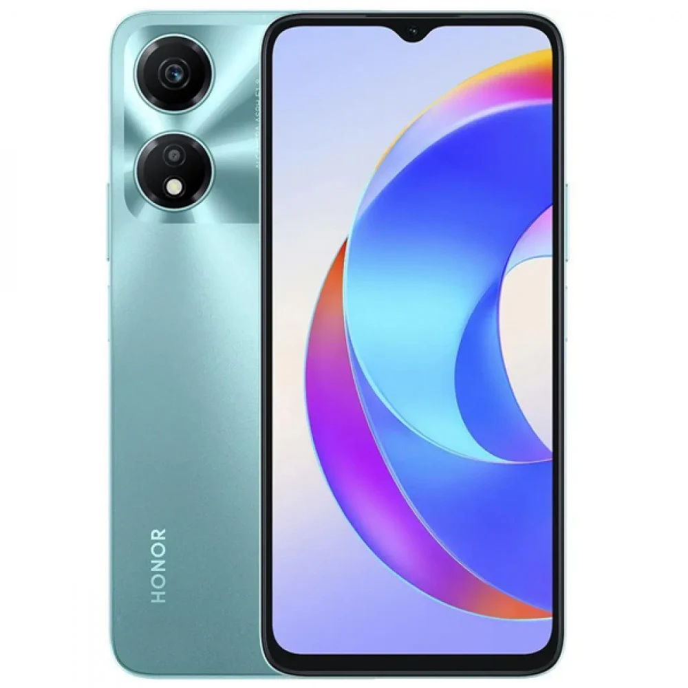 Смартфон HONOR X5 Plus WOD-LX1, A13/2.2+1.6GHz/4GbRAM/64GbROM/6.56",1612x720/WL/BT/2xSIM, Cyan Lake