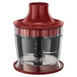 Погружной блендер, Russell Hobbs, 24700-56, Погружной, Мощность 500W, 2 скорости, Пластик, 12000 об/мин, Венчик для взбивания, Мини-измельчитель, Красный