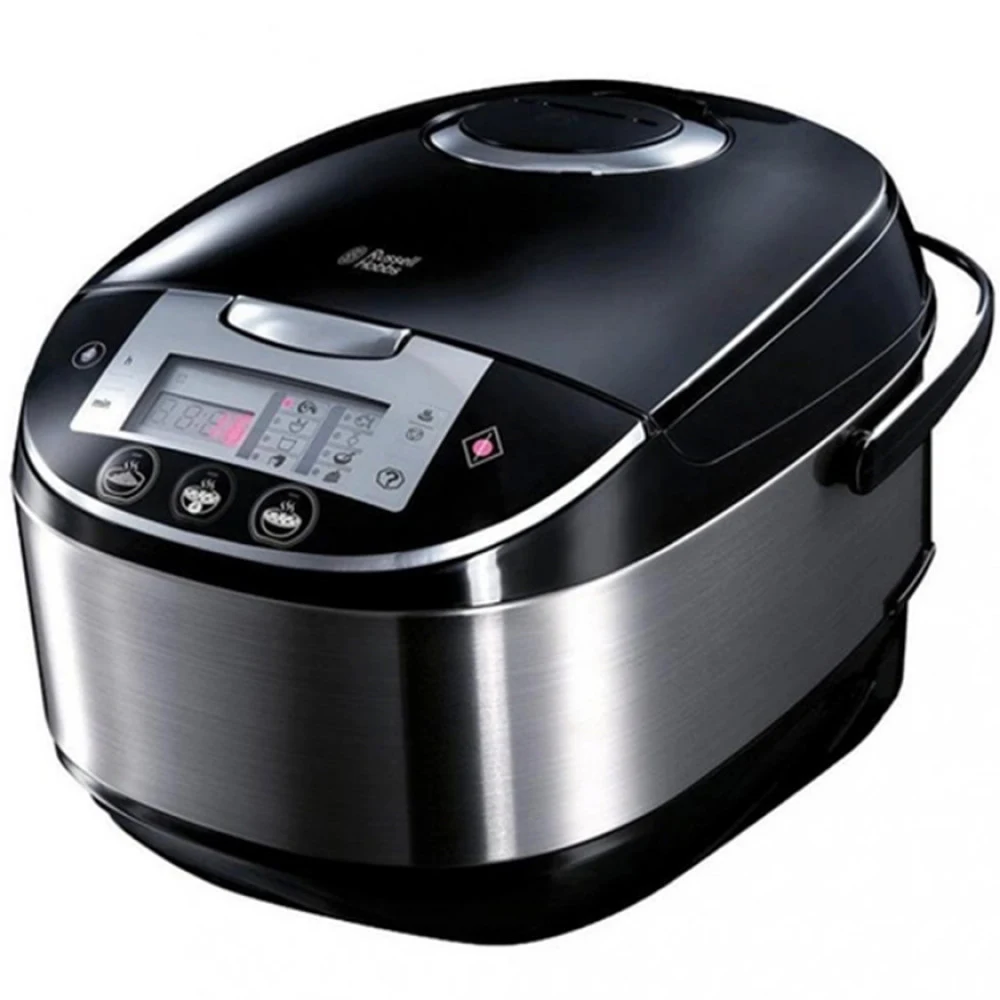 Мультиварка, Russell Hobbs, 21850-56, Мощность 900W, Объём чаши 5L, 11 автоматических программ, Пластик, Антипригарное покрытие чаши, Сенсорное управление, Черный