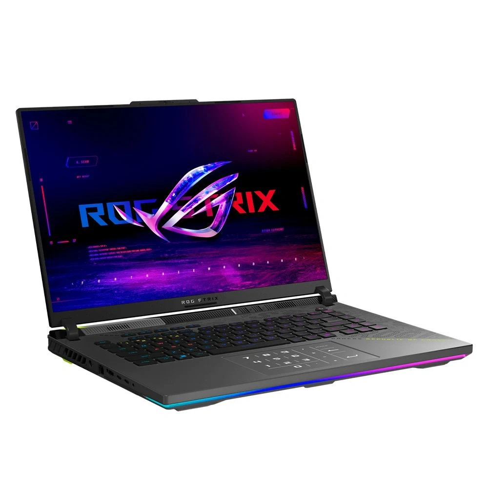 Ноутбук Asus/ROG Strix G16/G614PR-RV010W/1г/Ryzen 9/8940HX/2,4 GHz/16 Gb/PCIe NVMe SSD/512 Gb/No ODD/GeForce/RTX 5070 Ti/12 Gb/16 ''/1920x1200/Windows 90NR0NJ7-M00AZ0