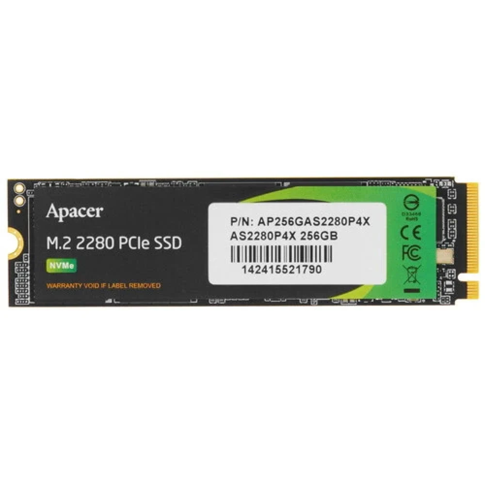 SSD диск Apacer AS2280P4X 256GB Bulk (AP256GAS2280P4X)