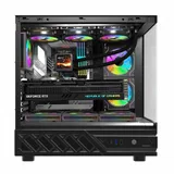 Компьютерный корпус DarkFlash DS950, Black, 6xFan DM20 ARGB, ATX DF-DS950-BK