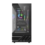 Компьютерный корпус DarkFlash DS950, Black, 6xFan DM20 ARGB, ATX DF-DS950-BK