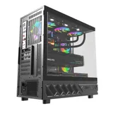 Компьютерный корпус DarkFlash DS950, Black, 6xFan DM20 ARGB, ATX DF-DS950-BK