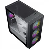 Компьютерный корпус, Gamemax, Aero mini, 1110-6607R0017, MATX/ITX, 2*3.5"/2*2.5", Высота кулера до 155 мм, Длина VGA до 340 мм, 393x193x415 мм, Без Б/П, Черный