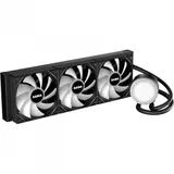 Водяное охлаждение для процессора/ Water Cooling System SAMA L60 Black (360mm, Black, ARGB/ Fans: 3x120mm, 82.79CFM, 29dBA, 2000RPM/ Pump height 52mm, 29dBA, 2500RPM, Rad thickness 27mm/ S: 1851, 17