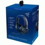 Гарнитура, Razer, Kraken X for Console, RZ04-02890200-R3M1, Игровая гарнитура, Микрофон поворотный гибкий, Динамики 50 мм, 7.1 Surround Sound, Диапазон частот: 12 Гц – 28 кГц , Чувствительность при
