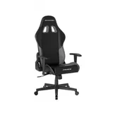 Игровое компьютерное кресло, DX Racer, GC/LPF24LTC/NG, Prince series, Грузоподъемность 90 кг, Эко-кожа и винил PU,PVC, Вид наполнителя: губчатая пена высокой плотности (54 кг/м), Металлическая основ