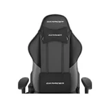 Игровое компьютерное кресло, DX Racer, GC/LPF24LTC/NG, Prince series, Грузоподъемность 90 кг, Эко-кожа и винил PU,PVC, Вид наполнителя: губчатая пена высокой плотности (54 кг/м), Металлическая основ