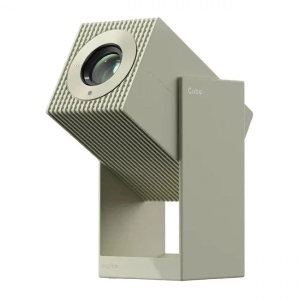 Проектор Wanbo Cube 2 Pro, LCD, 500lm, 2000:1, 1920x1080, 1.2-3.5m, 1-3.3m,20000hr,1.4kg,Beige Green