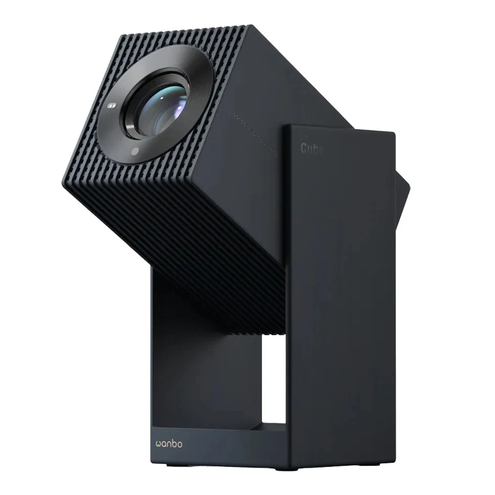 Проектор Wanbo Cube 2 Pro, LCD, 500lm, 2000:1, 1920x1080, 1.2-3.5m, 1-3.3m, 20000hr,1.4kg,Deep Night