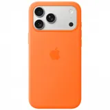 iPhone 17 Pro Max Silicone Case with MagSafe - Orange,Model A3560