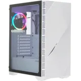 Компьютерный корпус, Zalman, Z3 ICEBERG WHITE, Mid- Tower, E-ATX (~280mm)/ATX/ M-ATX / Mini-ITX, USB 2.0, 2*USB 3.0, HD Audio/Mic, 1*120 мм Addressable RGB (перед.панель), 1*120 мм Addressable RGB (