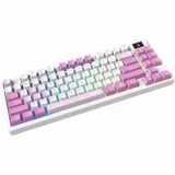 Клавиатура MSI GK600 механическая белый/фиолетовый USB беспроводная BT/Radio Multimedia for gamer LED (S11-43RUQ01-HH9) кабель 1.8м
