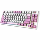 Клавиатура MSI GK600 механическая белый/фиолетовый USB беспроводная BT/Radio Multimedia for gamer LED (S11-43RUQ01-HH9) кабель 1.8м