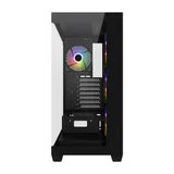 Компьютерный корпус FSP M340, Без БП, 2xUSB3.0, Type-C, 4xFAN120 ARGB, 2xGlass, Black, ATX M340-BA