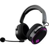 Наушники с микрофоном GMNG GG-HS405W черный/черный мониторные BT/Radio/3.5mm оголовье (1899873)