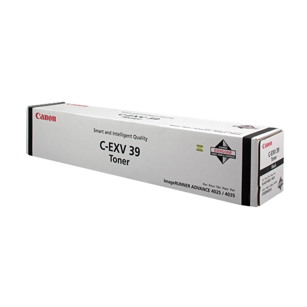 Туба с тонером Canon C-EXV 39 BK черный, 30200 стр., для Canon imageRUNNER 4025i 4025/4035/4225i 4225/4235i 4235/4245/4251