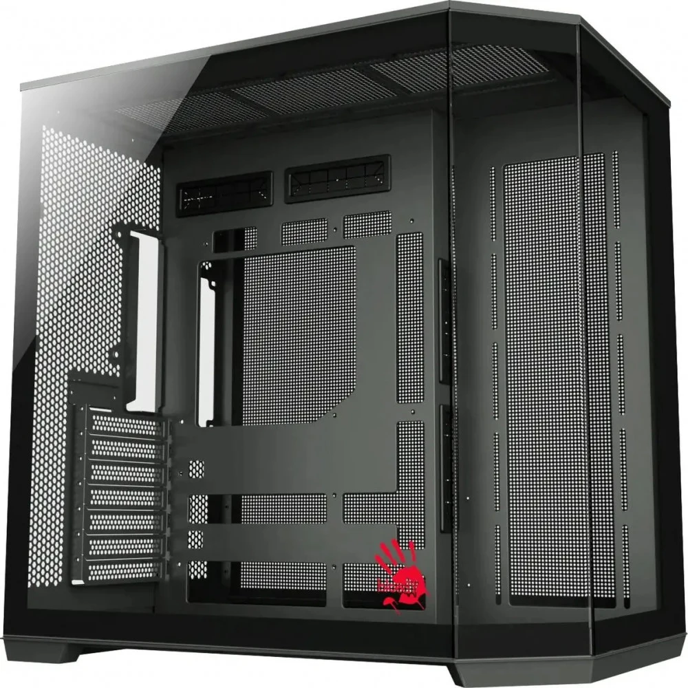 Корпус Bloody BD-CC109 черный ATX 10x120mm 2xUSB3.0 audio [BD-CC109-BK]