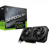 Видеокарта MSI PCI-E 5.0 RTX 5060 TI 16G SHADOW 2X PLUS NVIDIA GeForce RTX 5060TI 16Gb 128bit GDDR7 2572/28000 HDMIx1 DPx3 HDCP Ret