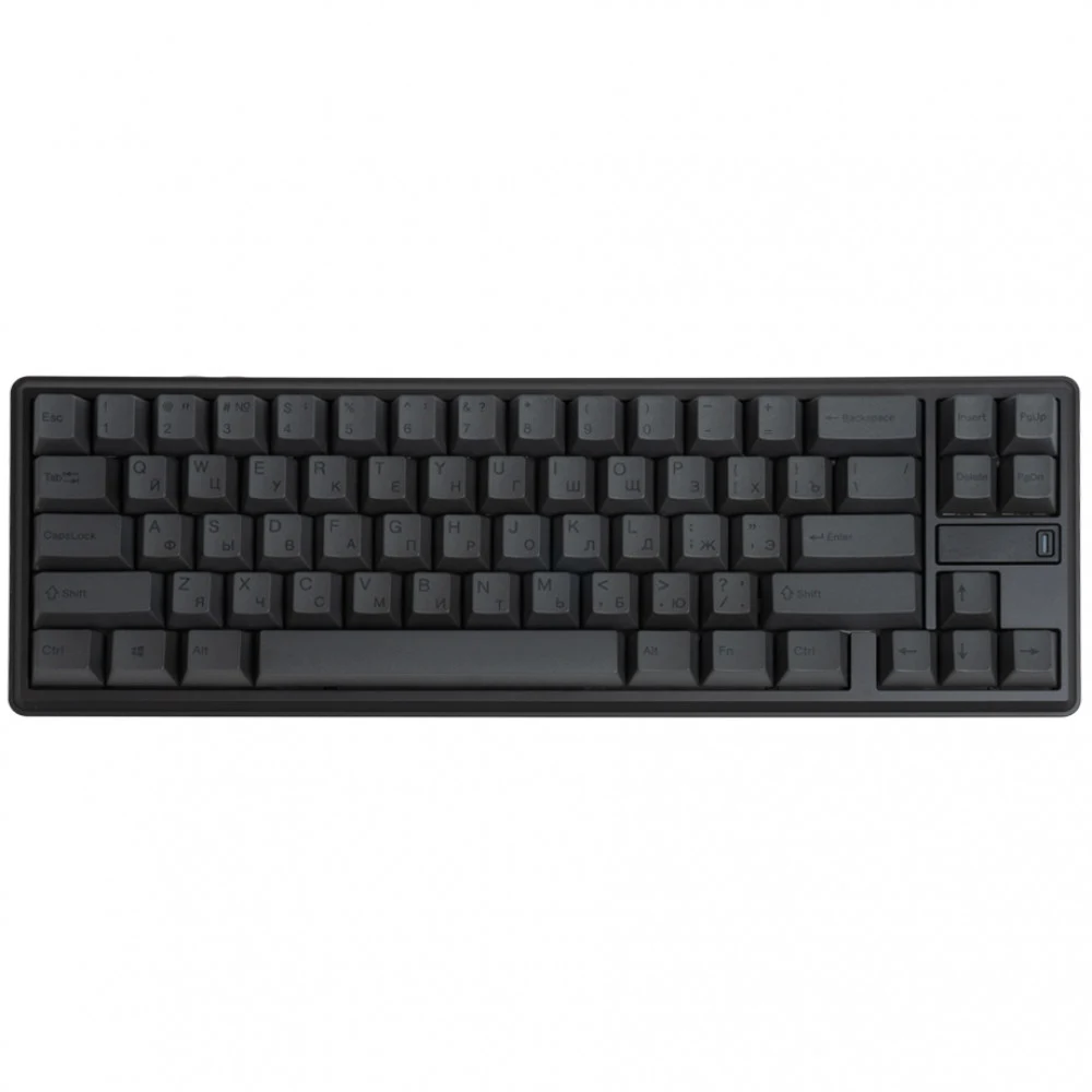 Клавиатура, Varmilo, Sword 68 Black, VTP68, Kailh Prestige Voice Switch, A68A091G6A8A06A064, 68 клавиш, Механическая, Подсветка - Белая, Hot-Swap - Да, Проводная/Bluetooth/2.4G, Type-C, Англ/Рус, 42