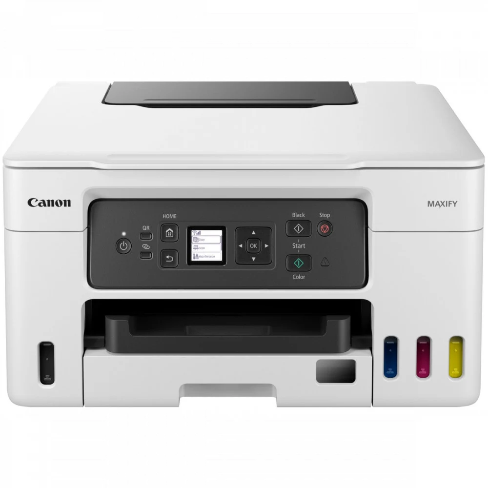 МФУ Canon MAXIFY GX3040 (A4, Printer/Scanner/Copier/Duplex, 600x1200 dpi, inkjet, Color, 18 ppm, tray 100+250 pages, LCD Color (3,4 см), USB 2.0, WIFI cart. GI-46)