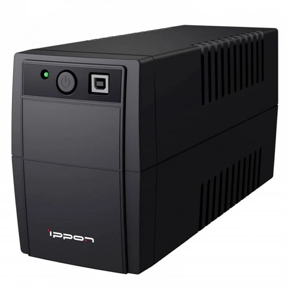 ИБП Ippon Back Basic 850, 850VA, 480Вт, AVR 162-275В, 3хС13, управление по USB, без комлекта кабелей