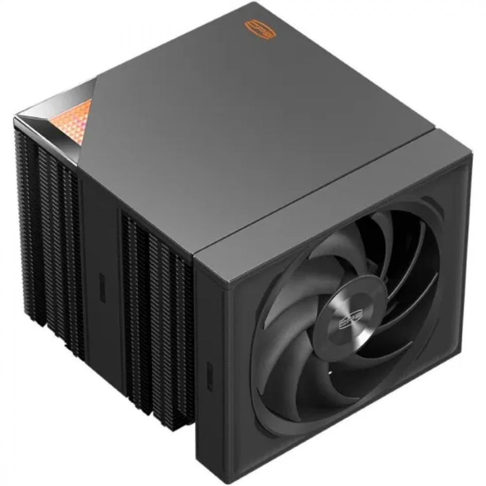 Кулер для процессора/ CPU Cooler PCCooler RZ820 BK (289W, 4-pin PWM, 165mm, Al/Cu, 4x8mm+4x6mm, 1x140mm+1x150mm, 71.9CFM/86.7CFM, 27.1dBA/32dBA, 1500RPM/2200RPM, S: 1851/1700/1200/20XX/115X, AM5/AM4
