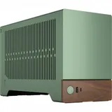 Корпус без блока питания/ Case Fractal Design Terra, Mini-Tower, no fans, 1xUSB-A 3.0 + 1xUSB 3.2 Type-C, SFX PSU Support, mITX Jade
