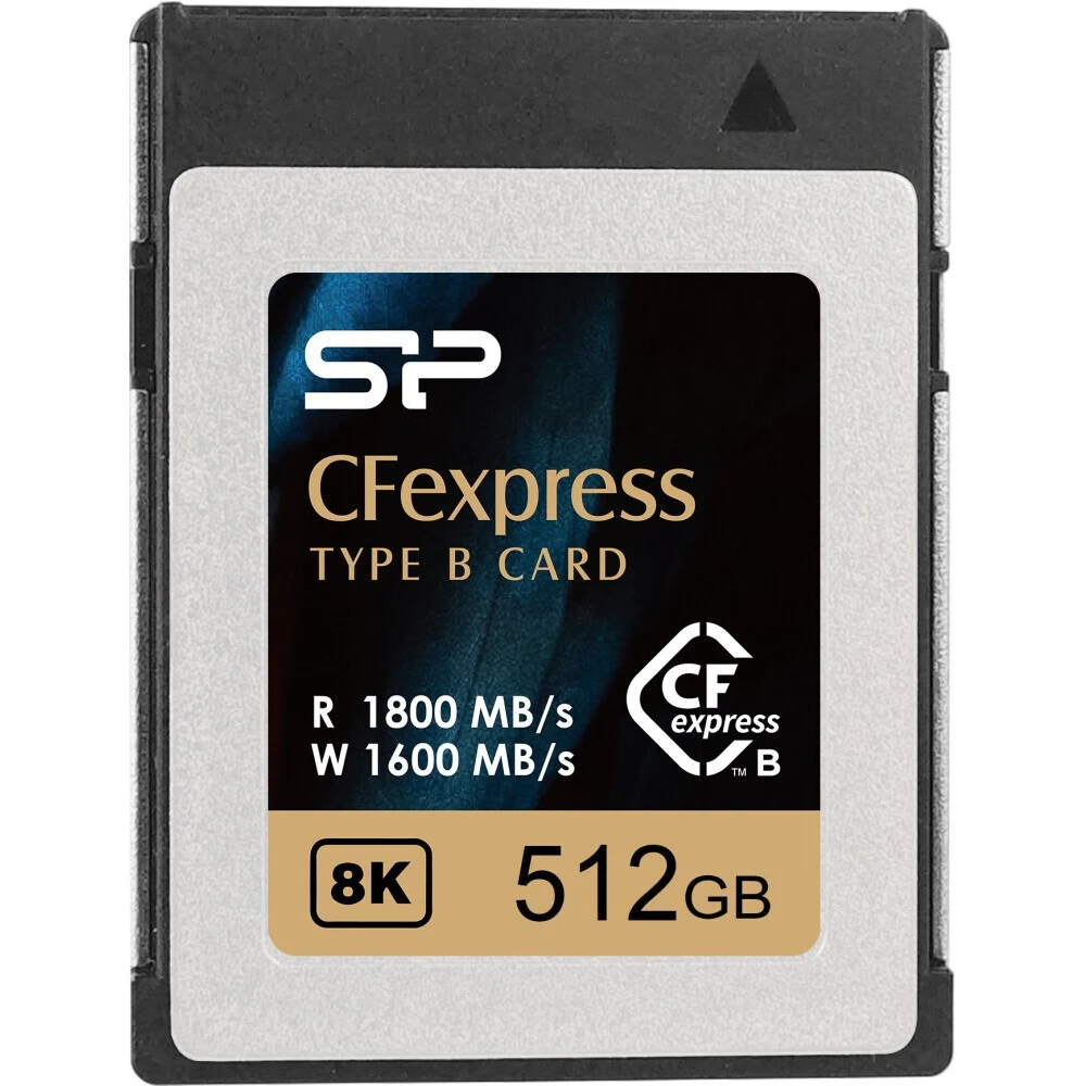Карта памяти CFexpress Silicon Power Type B SP512GBCFEB21V10 512GB PCIe Gen3 x2 (CFexpress 1.0)