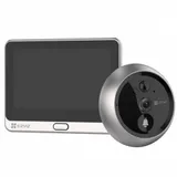 EZVIZ DP2C Дверной звонок/глазок (Wi-Fi, 1920 x 1080, 1/3" ProScan CMOS 2.0 мм, 155°, H.264, ИК 5м, 4.3" Touch Screen, MicroSD, microUSB, 4600 мА·ч)