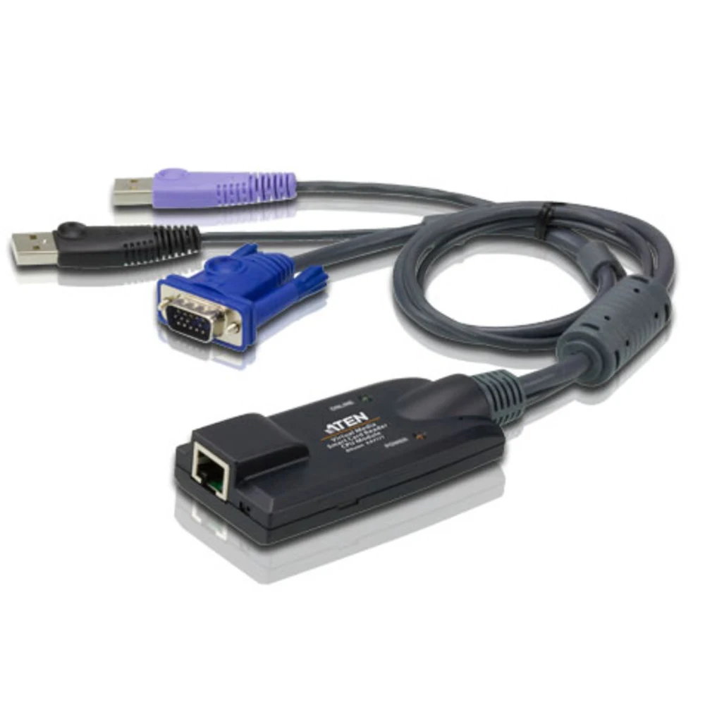 Модуль удлинителя, SVGA+KBD+MOUSE USB 2.0+AUDIO, 50 метр., для подкл. комплекта перключат. KN2124v/KN2140v/KN4124v/KN4140v, макс.разреш. 1920х1200, RJ45+HD-DB15+USB A-тип+2xMINI JACK, Female+4xMale,