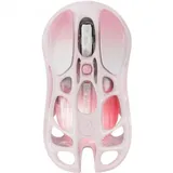 Mouse GravaStar Mercury M1 Pro, Wireless, BT 5.1/2.4GHz, (PAW3395) 26000 dpi, 5 buttons, USB, Pink
