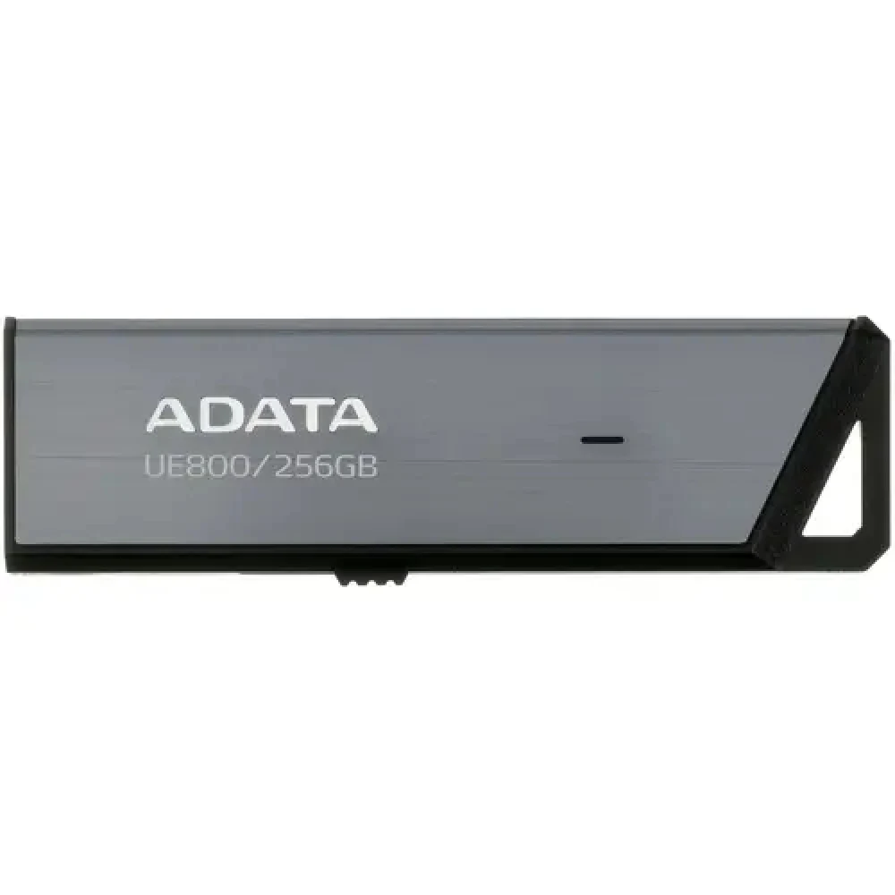 Флеш Диск A-DATA 256GB <AELI-UE800-256G-CSG> Elite UE800, USB 3.2/TypeC, Серый, металлич.1000/1000 Mb/s