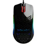 Компьютерная мышь, Glorious, Model O, GO-GBLACK, Игровая, Оптическая, Проводная, Pixart PMW-3360 Sensor, 12000 DPI, 250+ IPS, 50G, 1000 Hz, RGB, 6 кнопок, Длина провода 2м, Глянцевый черный