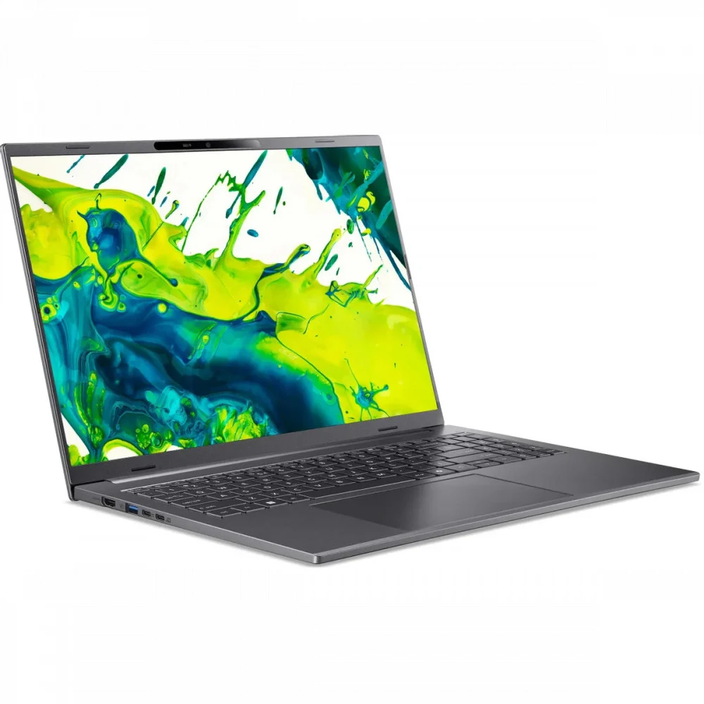 Ноутбук Acer Aspire 16 AI A16-61M-R4BE AMD Ryzen AI 5 330/16Gb/SSD512Gb/16"/IPS/WUXGA/1920x1200/120Hz/NoOS/Grey/1.57kg (NX.JLLCD.005)