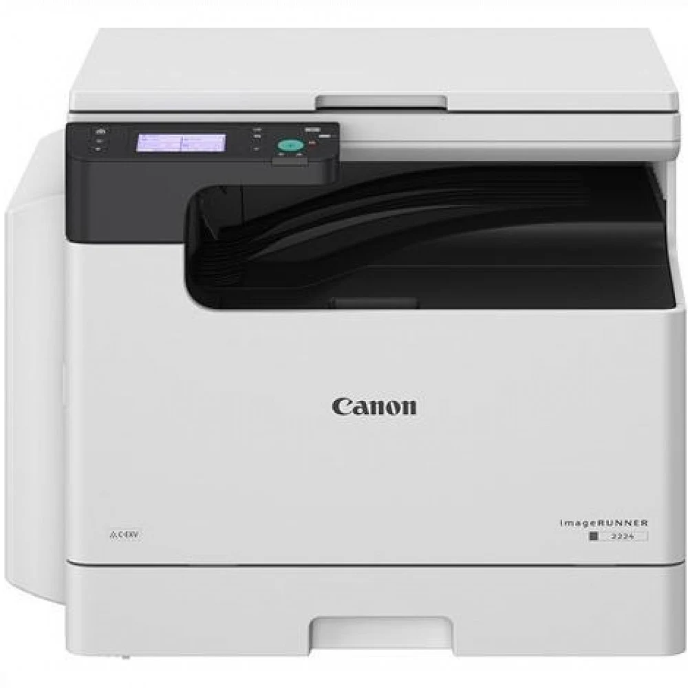 Монохромное МФУ, Canon, imageRUNNER 2224N, 5941C002AA, Лазерное, A3, 24 стр./мин., Подача 350 листов, Планшетный сканер (АПД DADF-AY2 опционален), Сенсорный дисплей 3.5", 1.6 ГГц CPU, 1 ГБ RAM, USB
