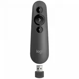 Презентер Logitech R500s Graphite черный, Bluetooth + 2.4 GHz, USB-ресивер , 3 программируемых кнопки, лазерная указка {8} (090828)