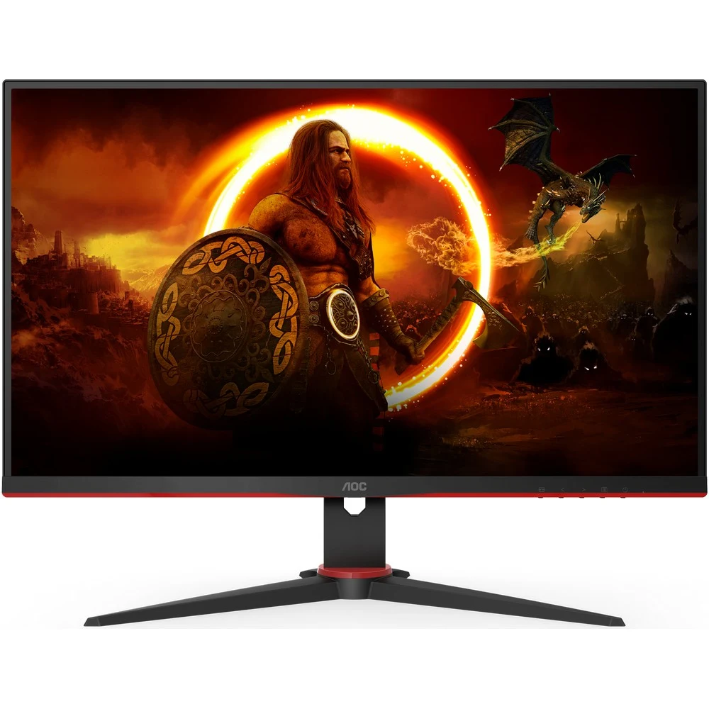 Монитор AOC 27" Gaming 27G2ZNE черный/красный VA LED 16:9 HDMI матовая Piv 250cd 178гр/178гр 1920x1080 240Hz FreeSync Premium Pro DP FHD 5.5кг