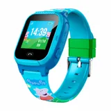 Смарт-часы Jet Kid Peppa Pig, 1.2", 240х240, TFT, 400мАч, Wi-Fi, GPS, micro-USB, Blue