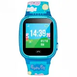 Смарт-часы Jet Kid Peppa Pig, 1.2", 240х240, TFT, 400мАч, Wi-Fi, GPS, micro-USB, Blue